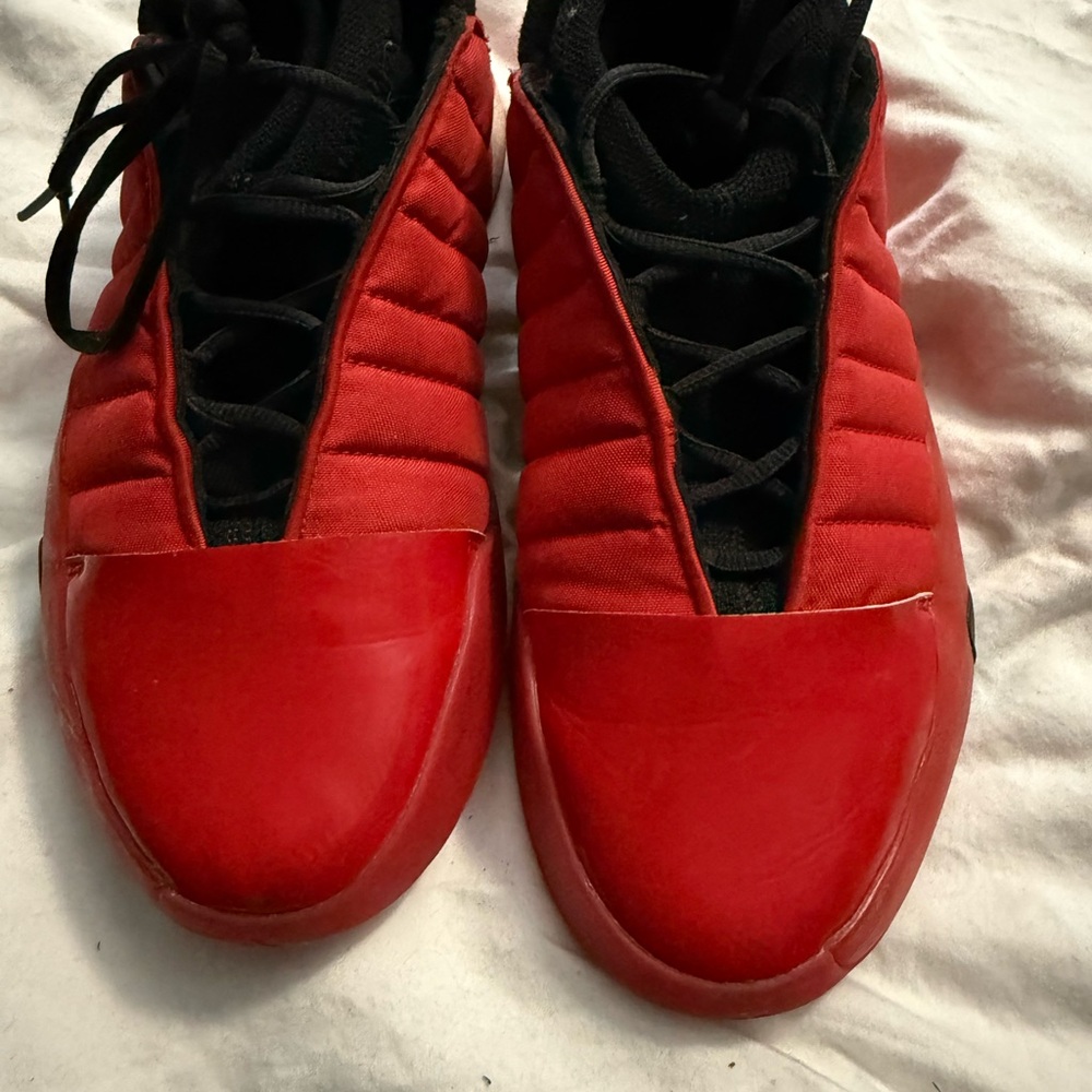 Red Quilted Sneakers